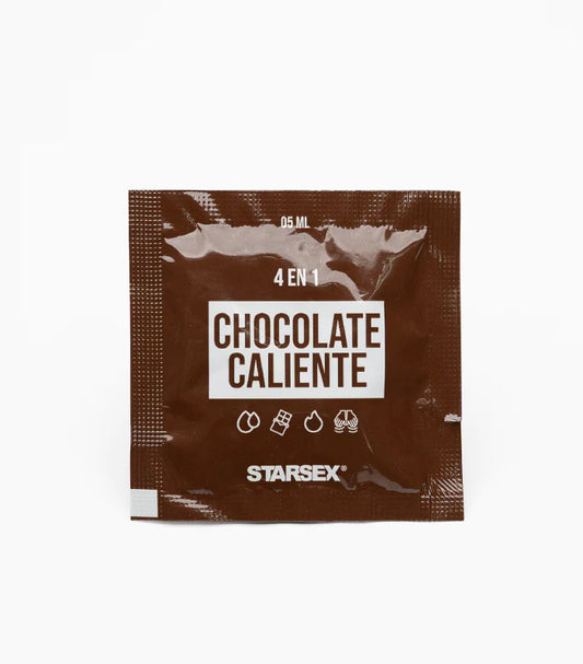 SACHET LUBRICANTE CHOCOLATE CALIENTE